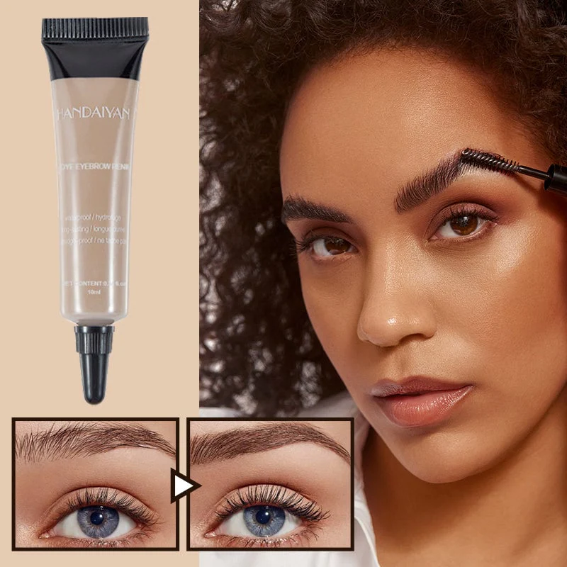 Long-lasting Waterproof Smudge-proof Liquid Eyebrow Gel - Image 2