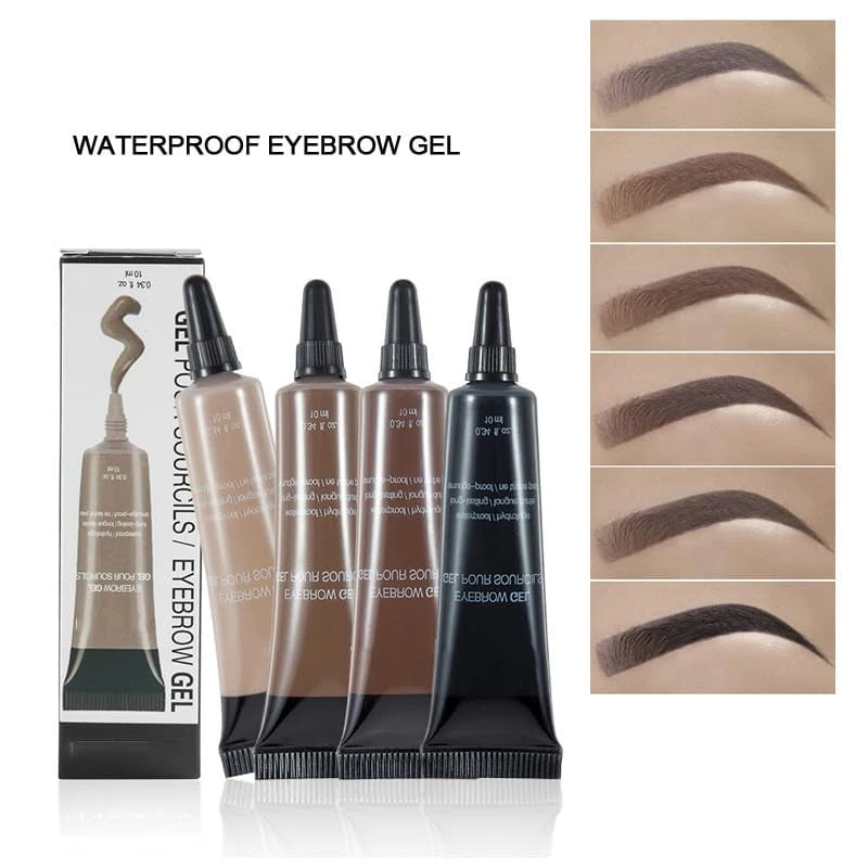 Long-lasting Waterproof Smudge-proof Liquid Eyebrow Gel - Image 6