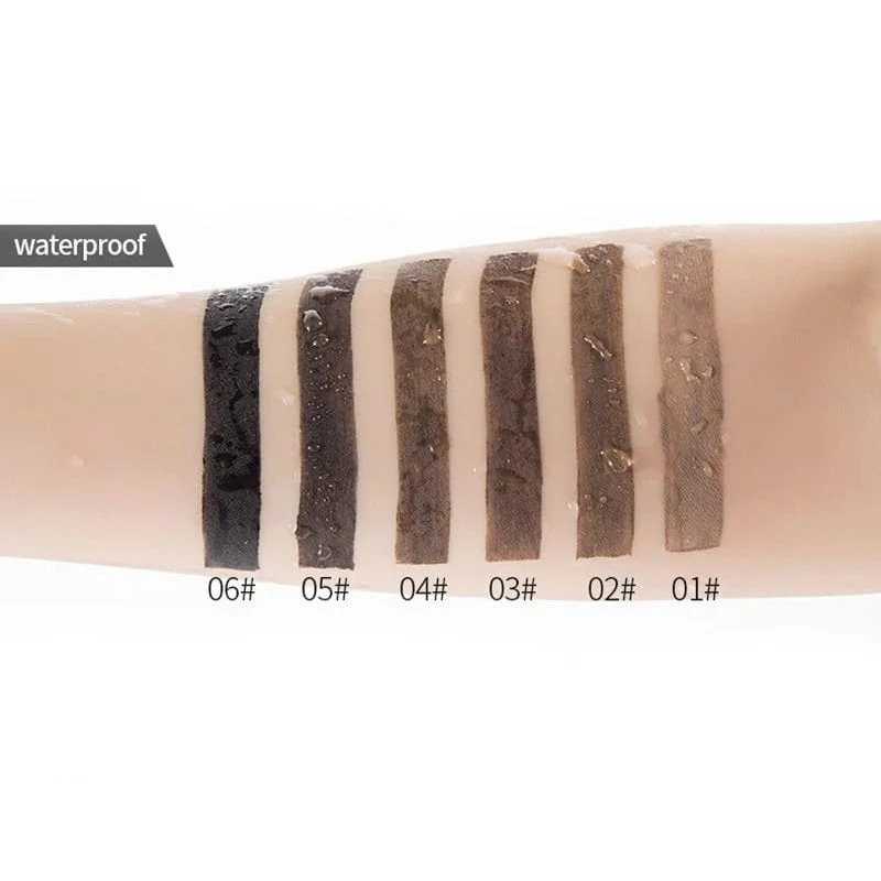 Long-lasting Waterproof Smudge-proof Liquid Eyebrow Gel - Image 8