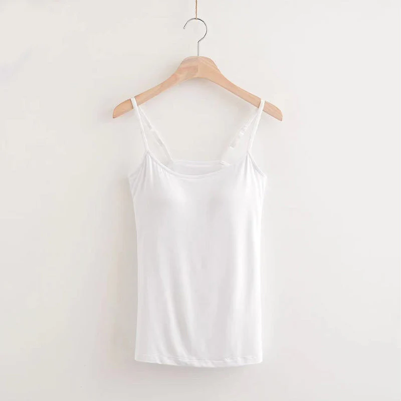Loose-fitting Tank Top With Built-in Bra - Image 4