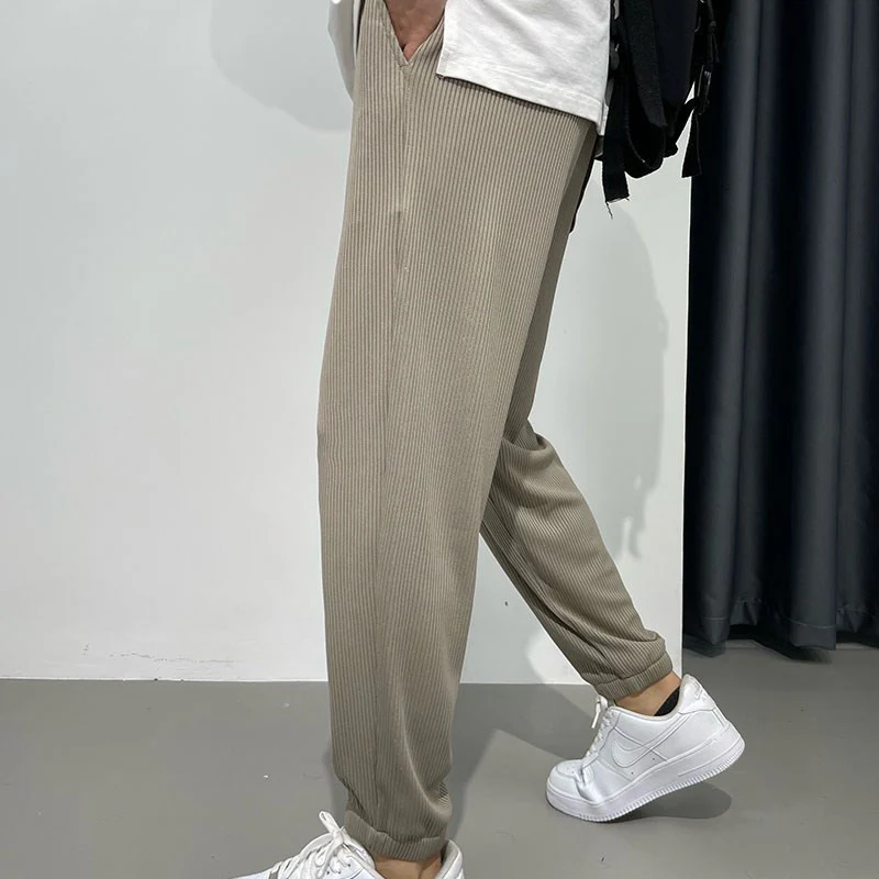 Loose Ice Silk Trousers - Image 11