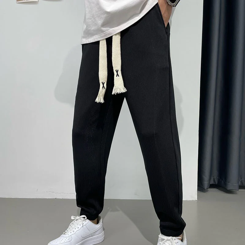 Loose Ice Silk Trousers - Image 4