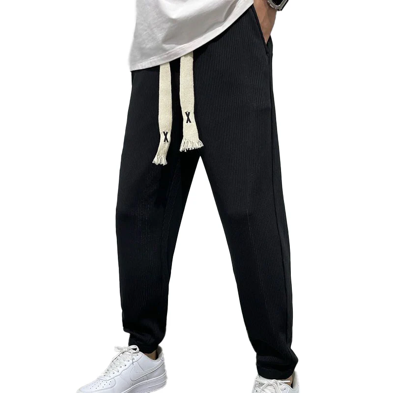 Loose Ice Silk Trousers - Image 5