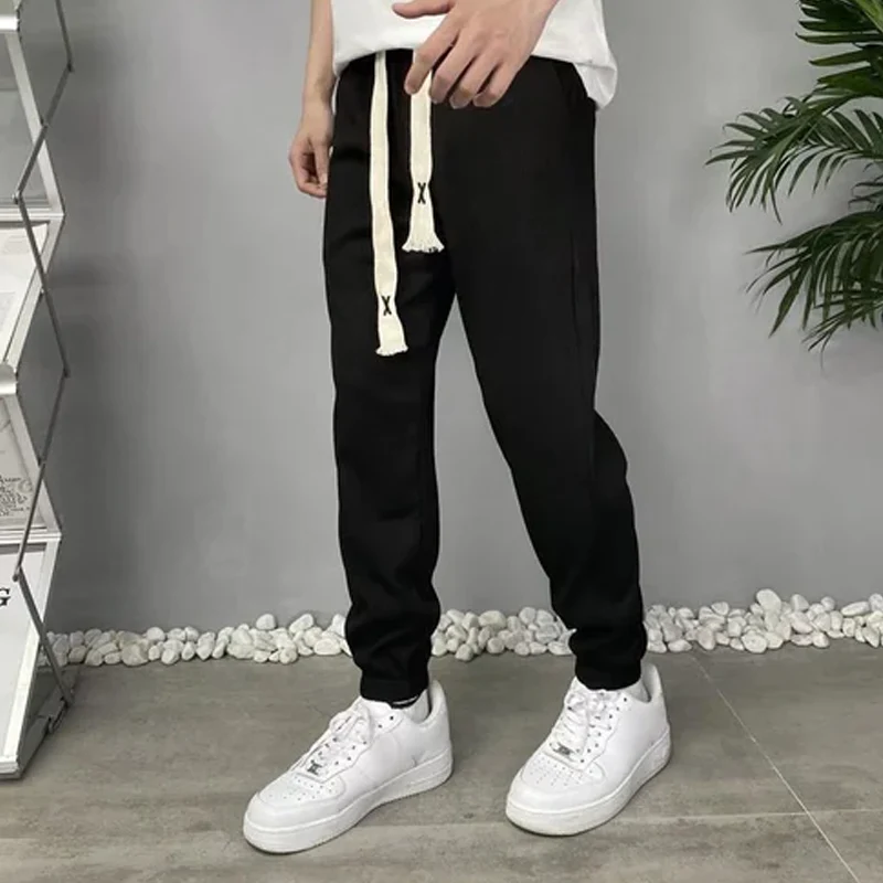 Loose Ice Silk Trousers - Image 9