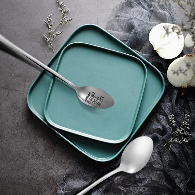 'Love You More' Engraved Spoon - Image 5