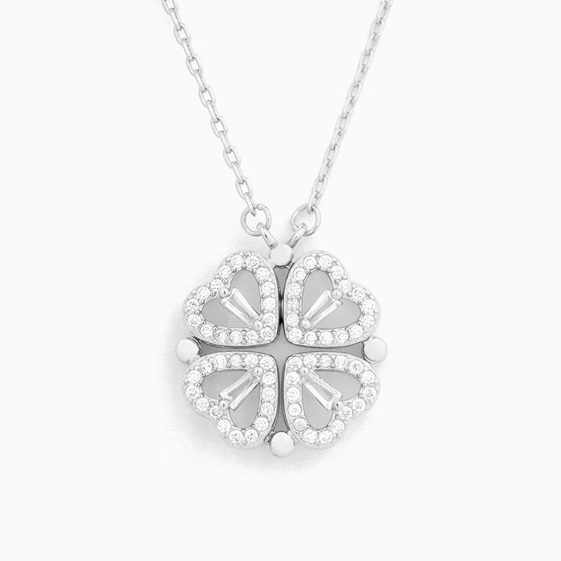 Lucky Heart Sterling Silver Necklace - Image 11