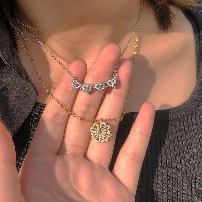 Lucky Heart Sterling Silver Necklace - Image 7