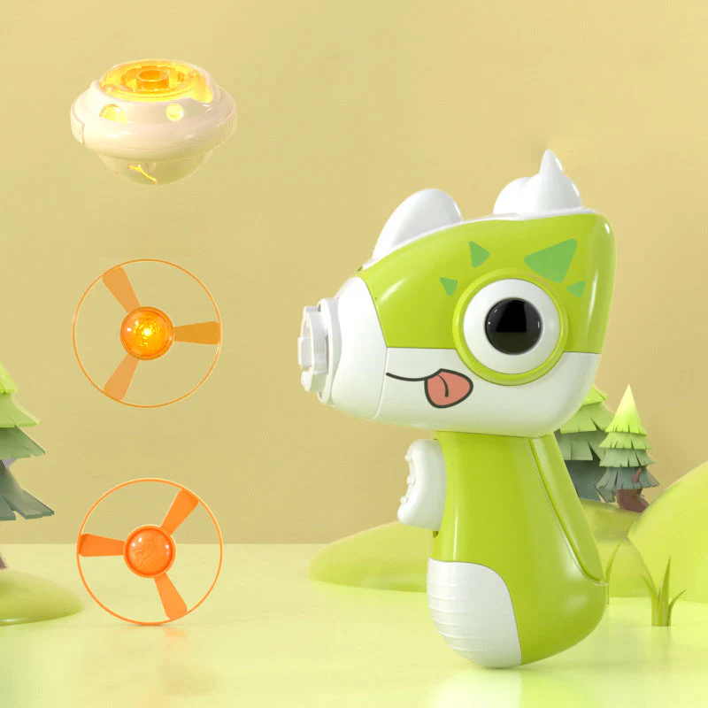Luminous Flying Saucer Dinosaur Gyroscope - Image 16