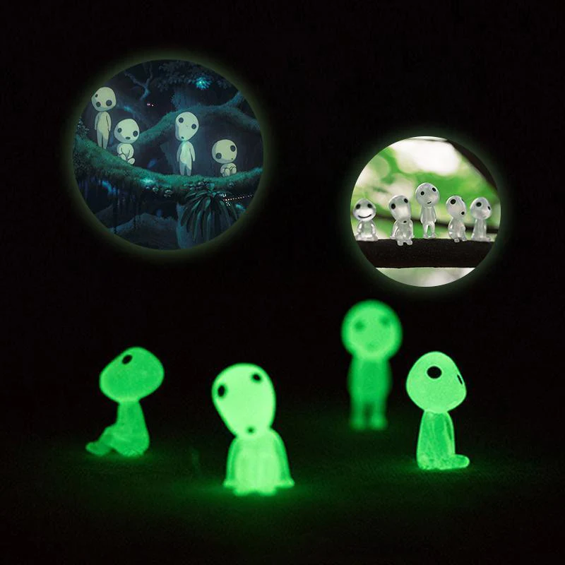 Luminous Garden Ghost Miniature Figurines - Image 5