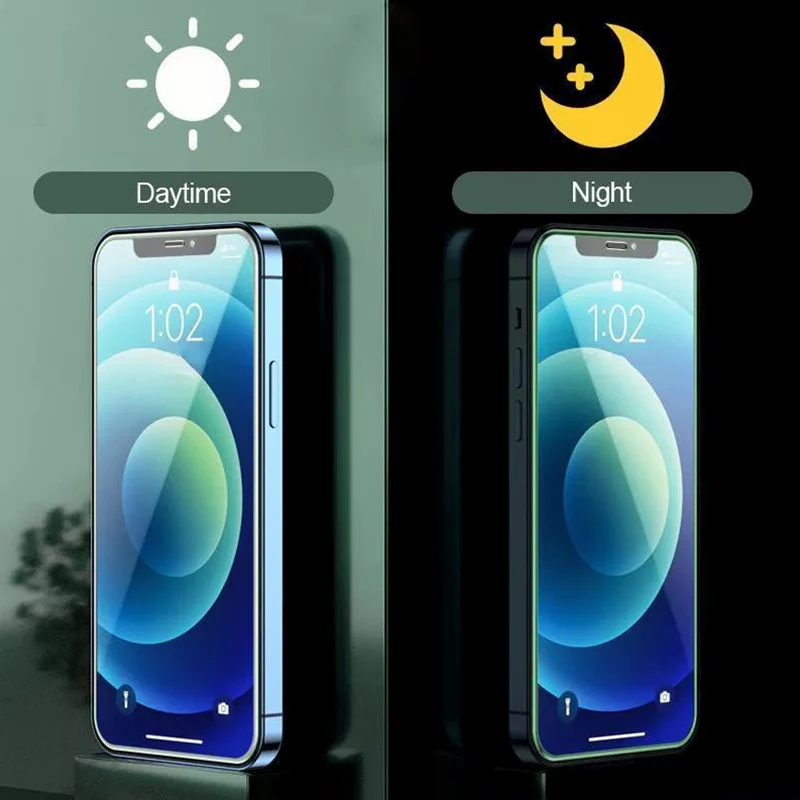 Luminous Glowing Tempered Glass Screen Protector for iPhone - Image 5