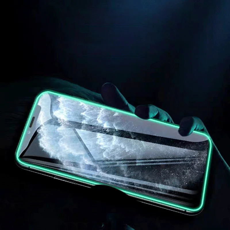 Luminous Glowing Tempered Glass Screen Protector for iPhone - Image 9