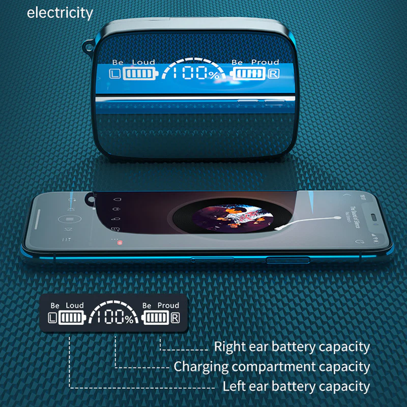M9 Mirror HD Wireless Head Phone - Image 8