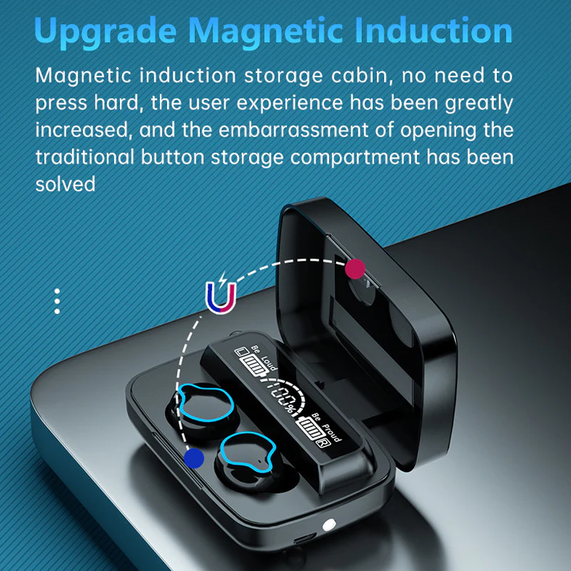 M9 Mirror HD Wireless Head Phone - Image 9