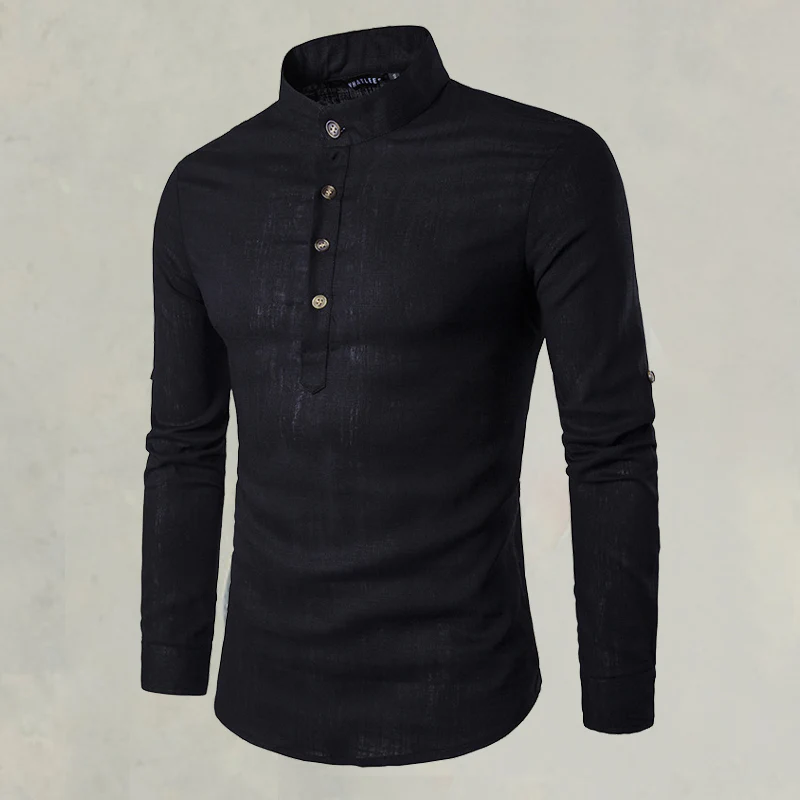 Madrid Roll-up Linen Shirt - Image 4