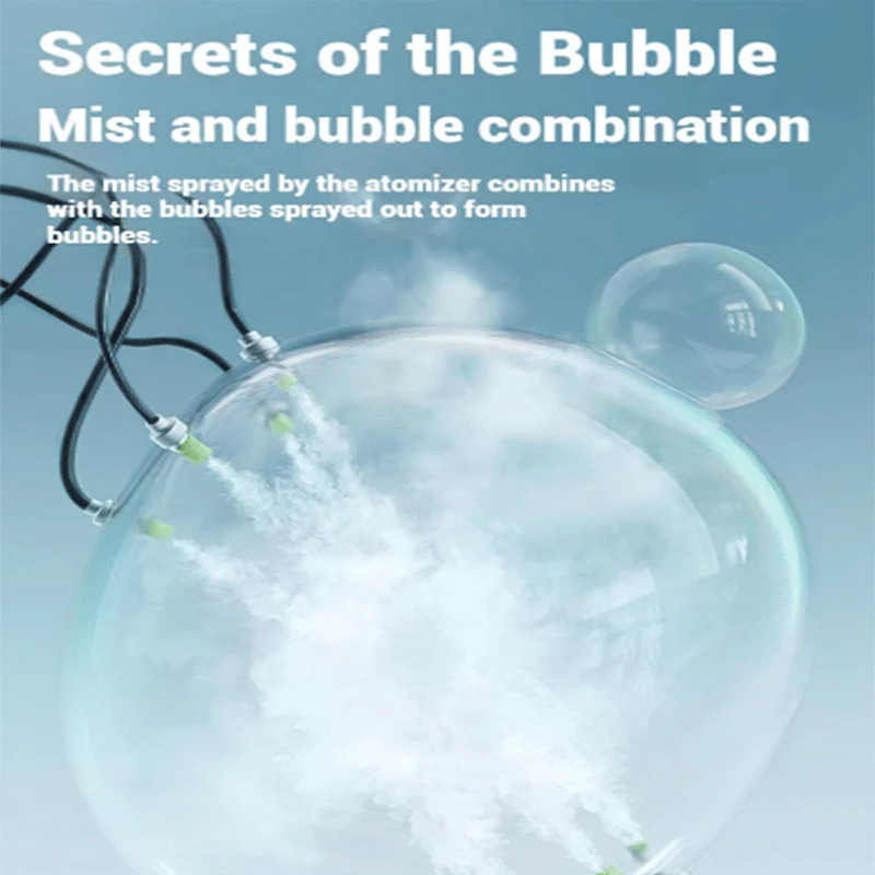 Magic Colorful Smoke Bubble Machine - Image 5
