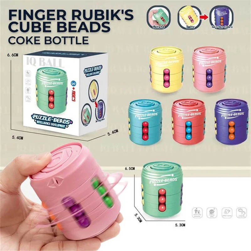 Magic Roll Beads Orbital Rubik's Cube Toy - Image 2