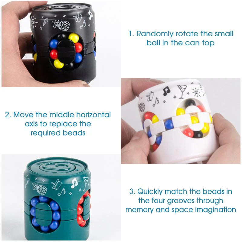 Magic Roll Beads Orbital Rubik's Cube Toy - Image 6