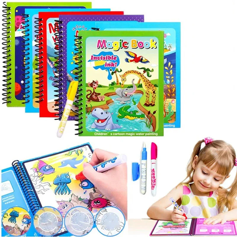 Magic Water Coloring Book - Image 2
