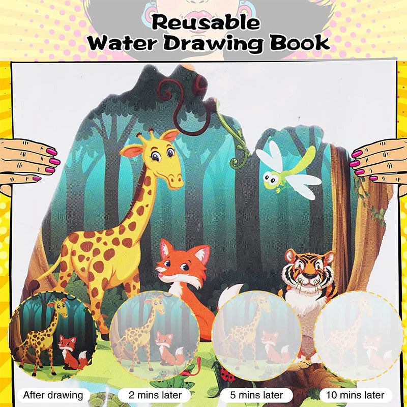 Magic Water Coloring Book - Image 5