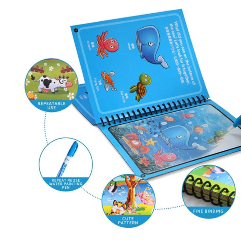 Magic Water Coloring Book - Image 6