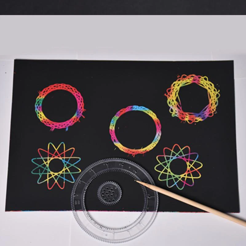 Magical Spirograph Geometric Ruler Set - Image 5