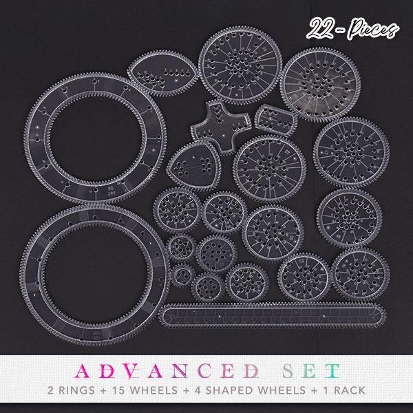 Magical Spirograph Geometric Ruler Set - Image 6