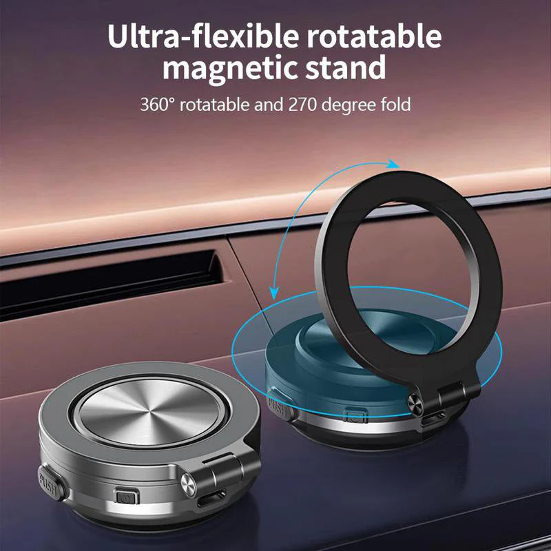 Magnetic 360° Rotatable Car Phone Holder - Image 4