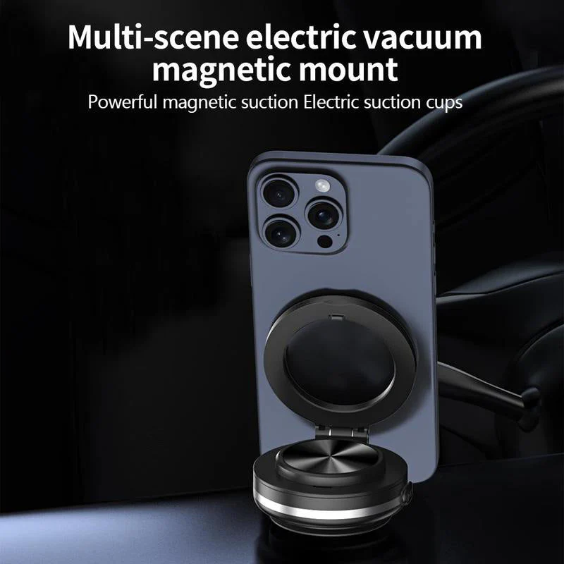 Magnetic 360° Rotatable Car Phone Holder - Image 5