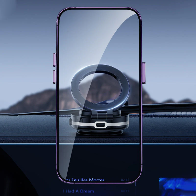 Magnetic 360° Rotatable Car Phone Holder - Image 8