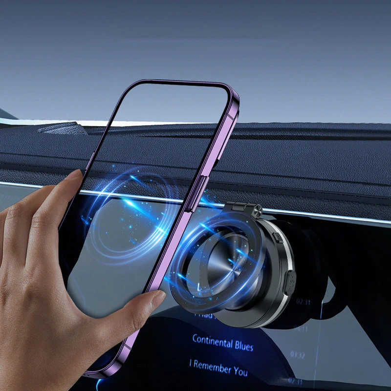 Magnetic 360° Rotatable Car Phone Holder - Image 9