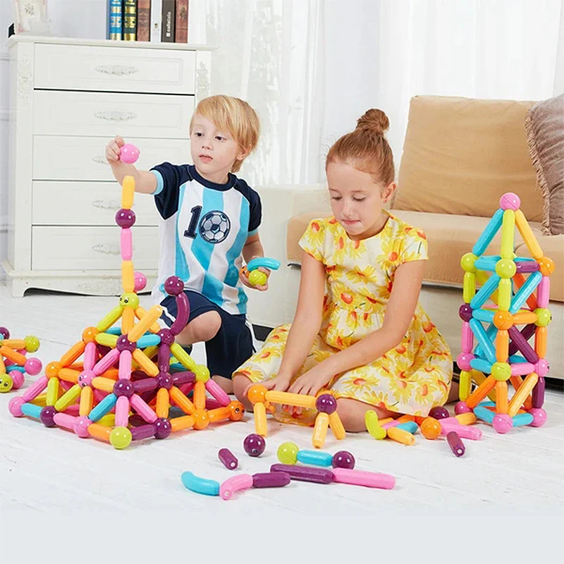 Magnetic Building Blocks Set - Image 2