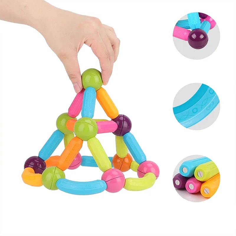 Magnetic Building Blocks Set - Image 4