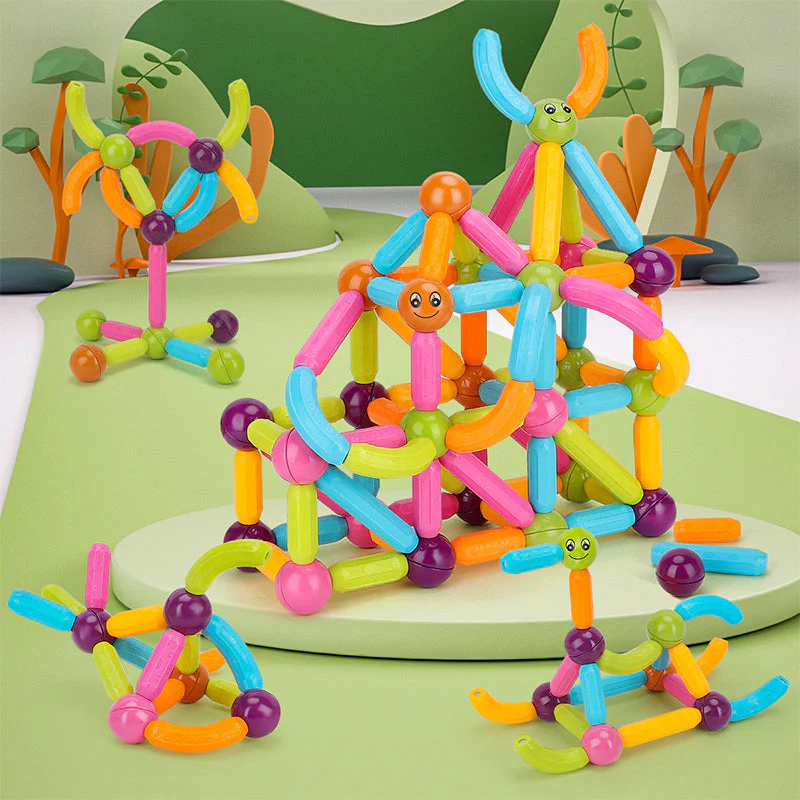 Magnetic Building Blocks Set - Image 8