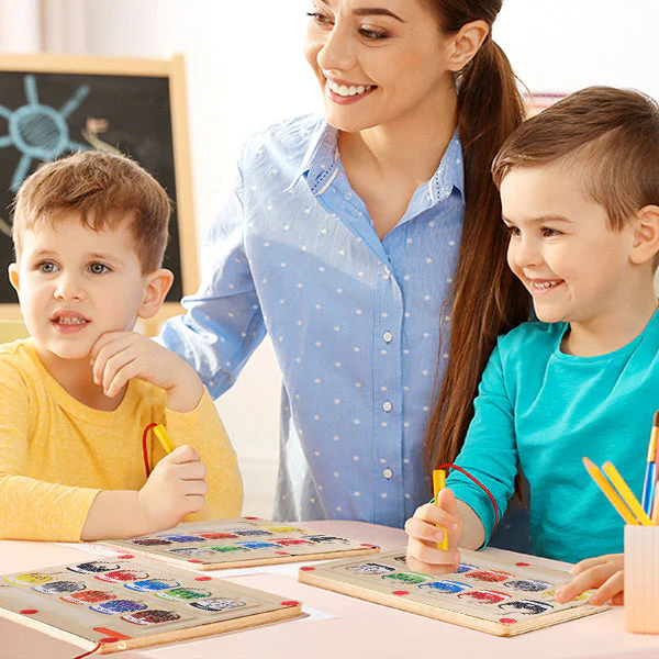 Magnetic Color and Number Maze - Image 10