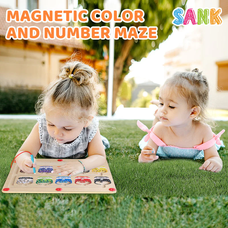 Magnetic Color and Number Maze - Image 12