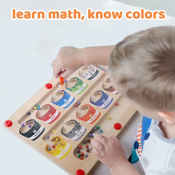 Magnetic Color and Number Maze - Image 4