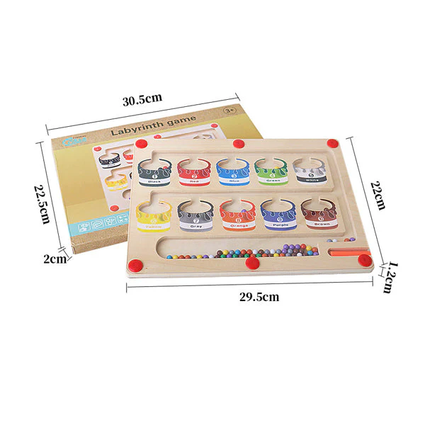 Magnetic Color and Number Maze - Image 8