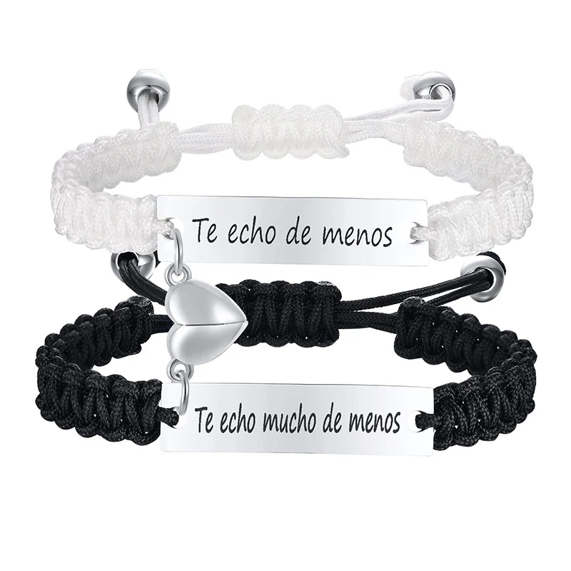 Magnetic Couple Braided Bracelets - Image 7