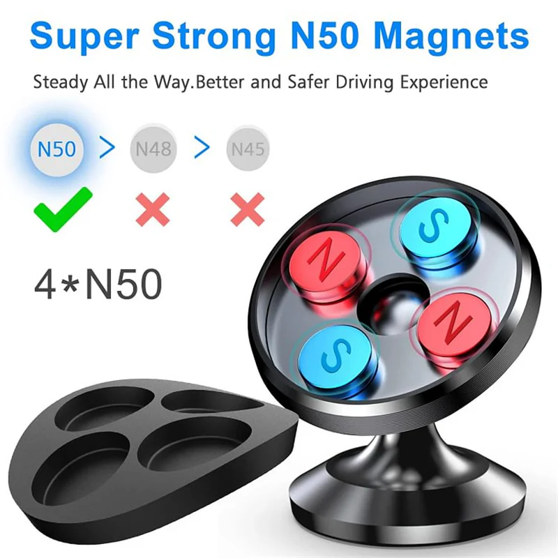 Magnetic Double Ball Phone Holder - Image 3