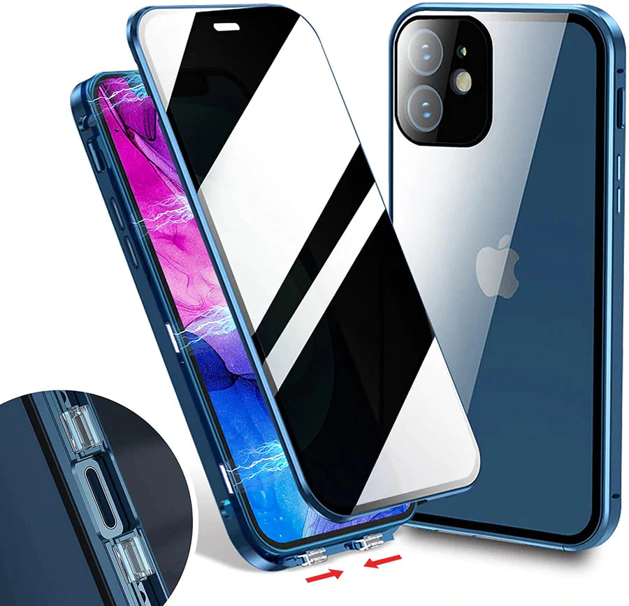 Magnetic Tempered Glass Double-sided suitable for iPhone - Image 10
