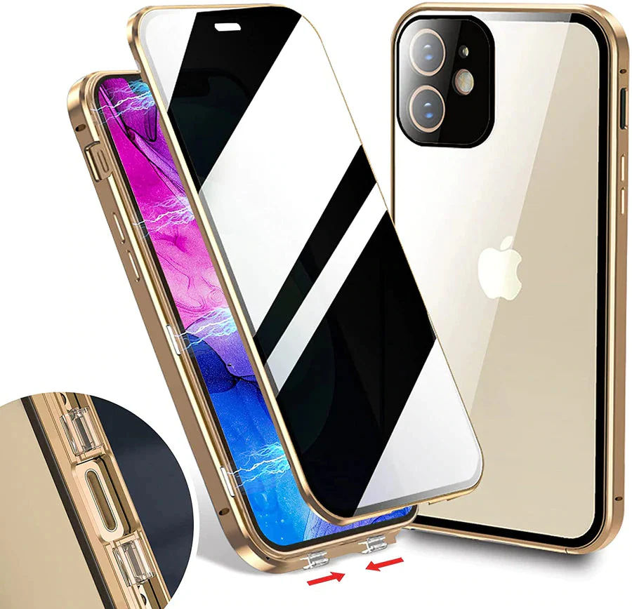 Magnetic Tempered Glass Double-sided suitable for iPhone - Image 11