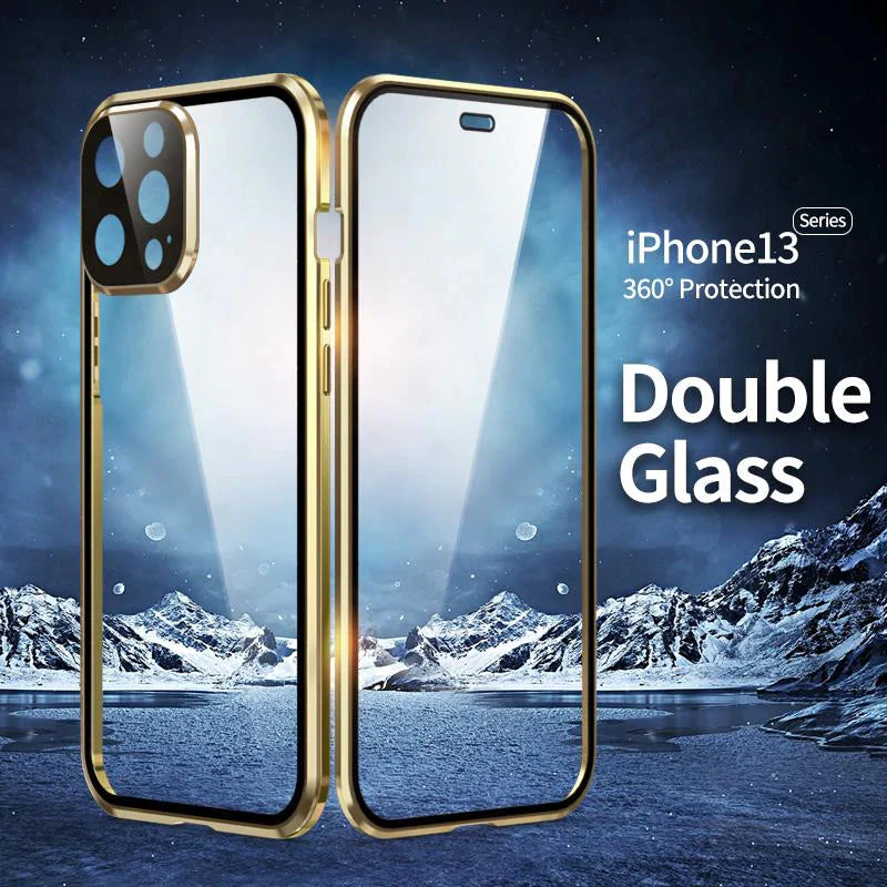 Magnetic Tempered Glass Double-sided suitable for iPhone - Image 4
