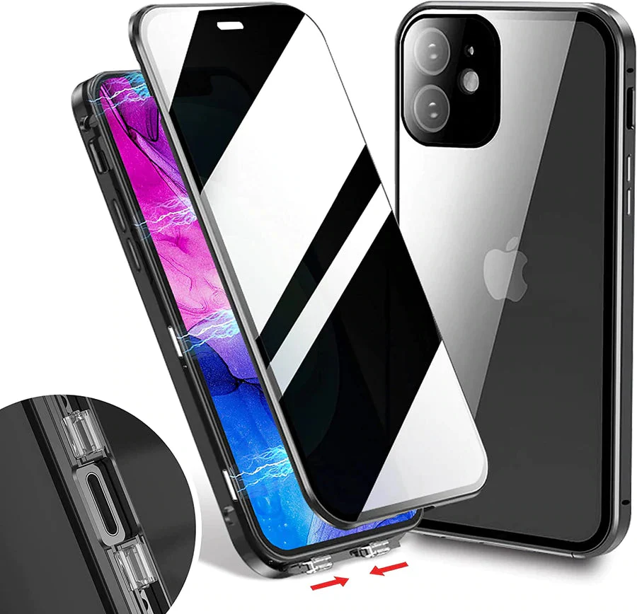 Magnetic Tempered Glass Double-sided suitable for iPhone - Image 9