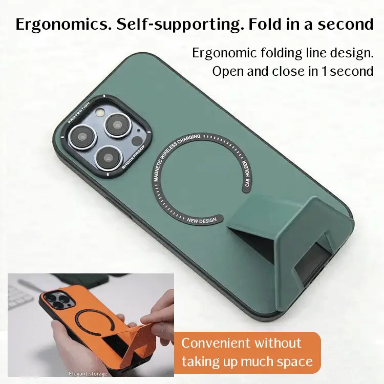 Magnetic Wireless Charging Mobile Case for iPhone - Image 4