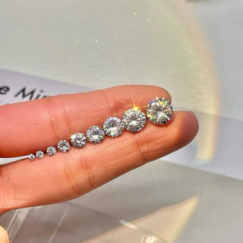 Magnetic Zircon Stud Ear Clip - Image 2