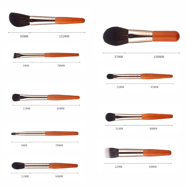 Makeup Brush Set (9 PCS) - Image 12
