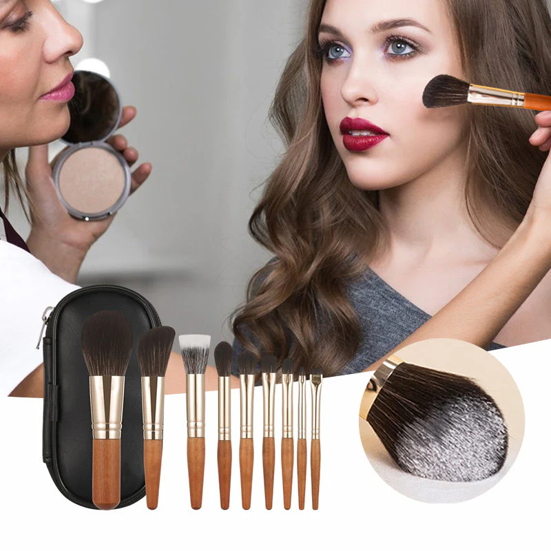 Makeup Brush Set (9 PCS) - Image 2