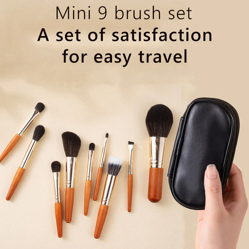 Makeup Brush Set (9 PCS) - Image 4