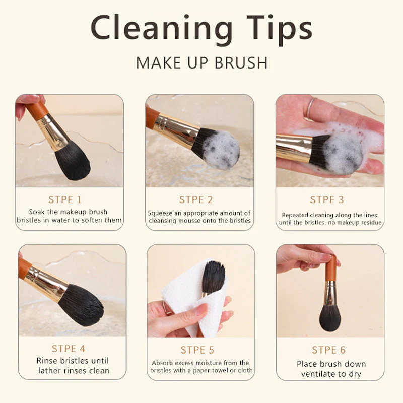 Makeup Brush Set (9 PCS) - Image 9