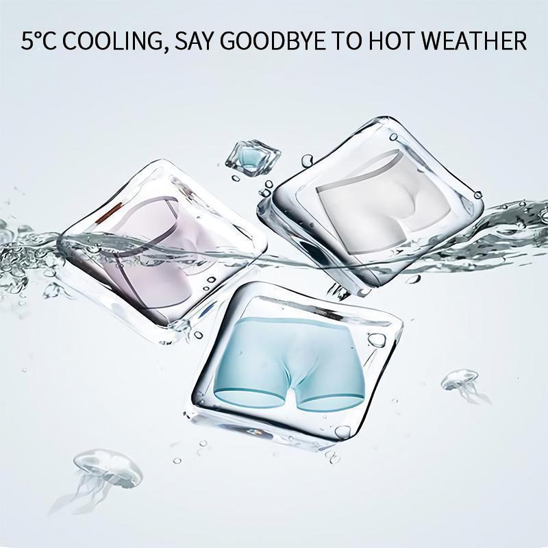 Male Breathable Underpants Made Of Ice Silk - Image 3